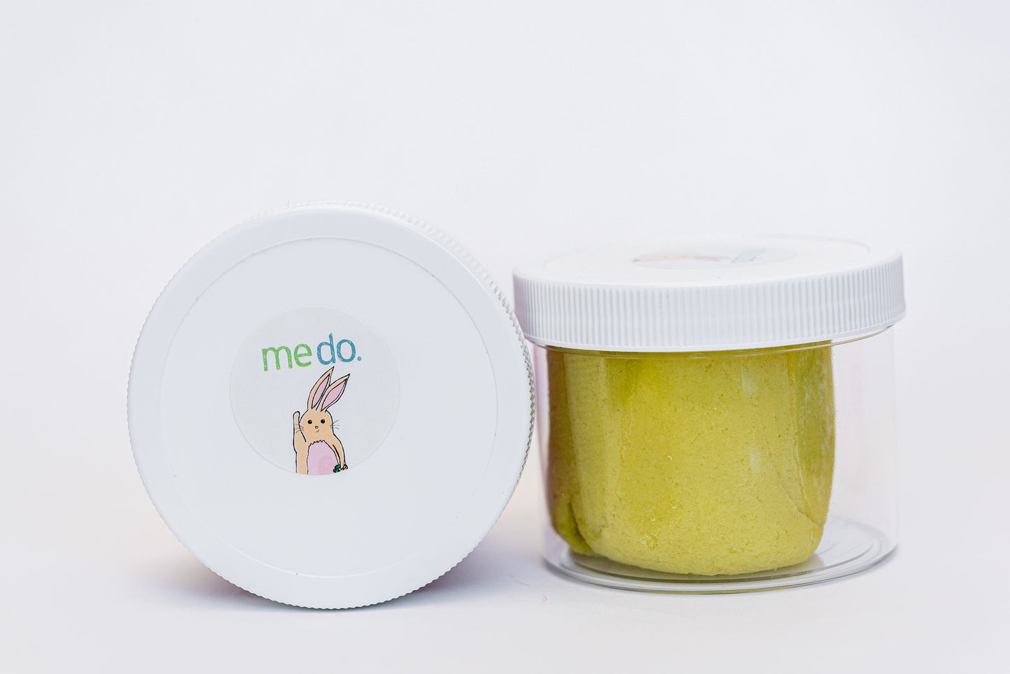 Glowing Green Super Sensory Calming Play Dough - 20oz Jar